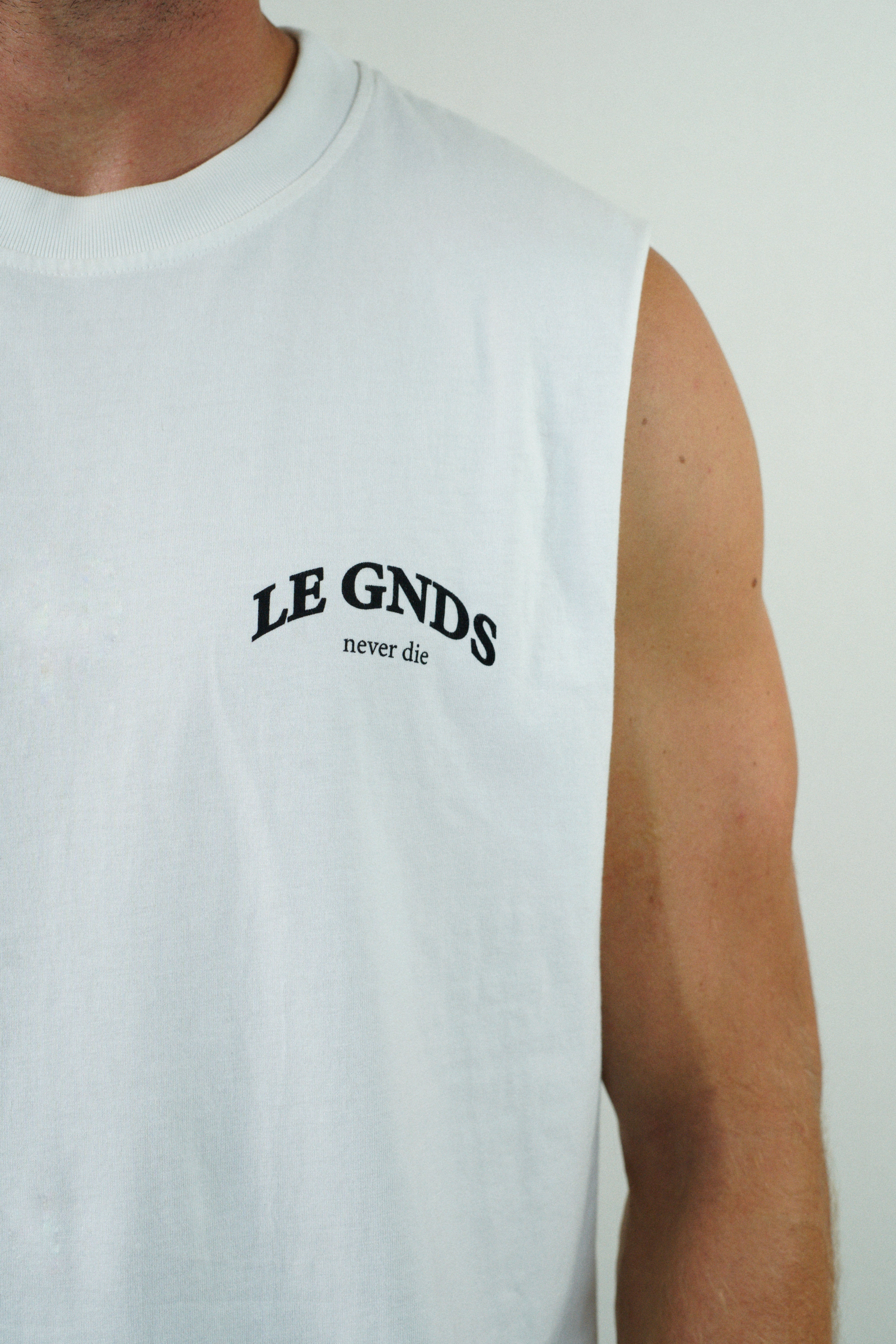 Oversized Tanktop White