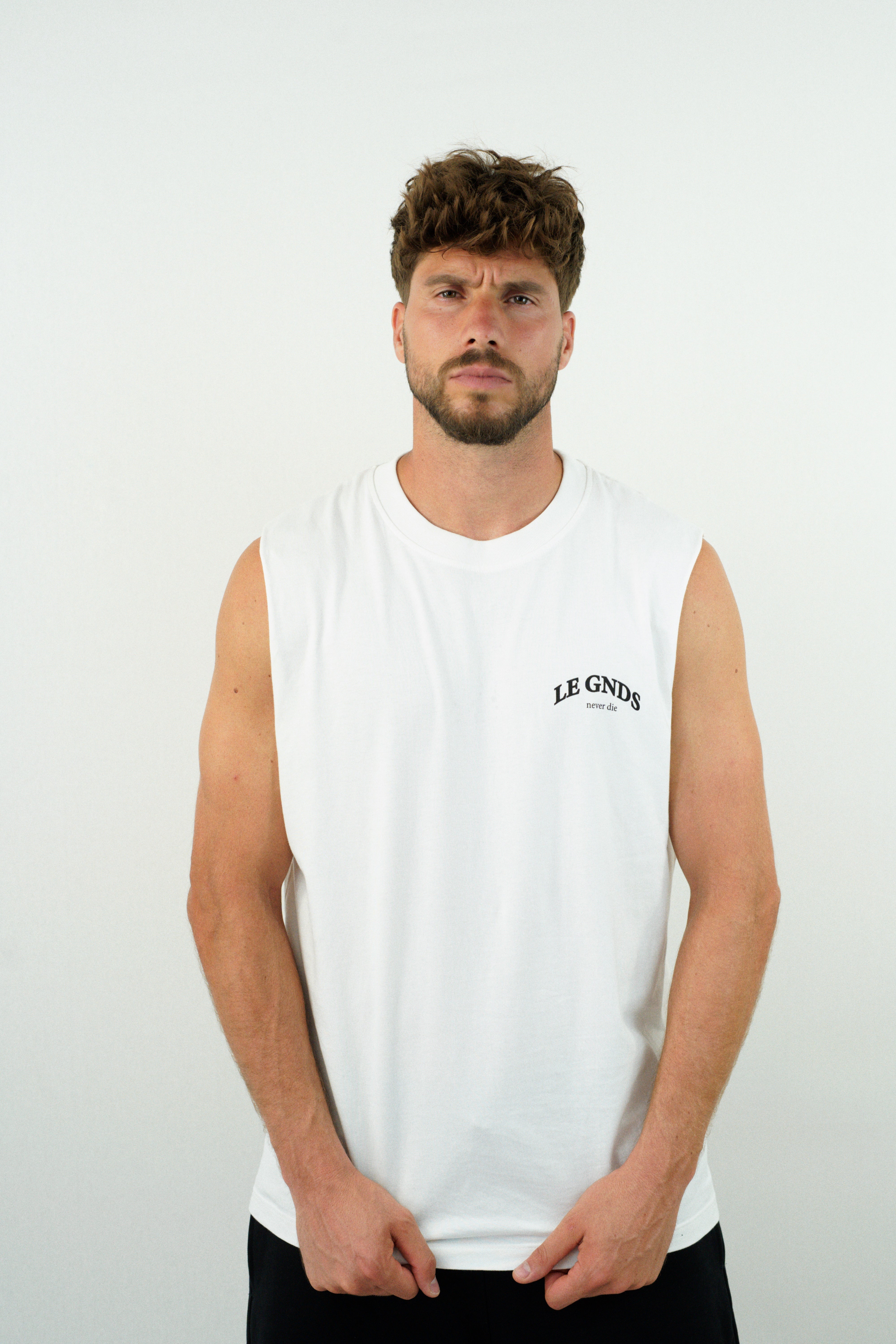 Oversized Tanktop White
